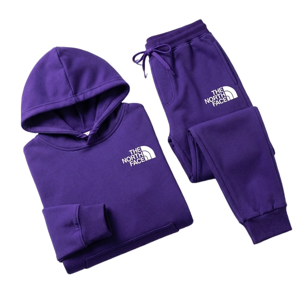 The north minimalist style purple suit.