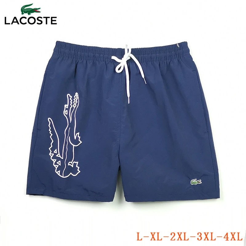 Lacoste Summer Swim shorts Navy Drawstring Subtle with Bold Graphic
