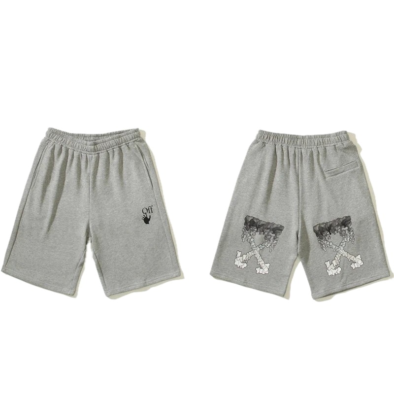 Off-White Utility Grey Shorts