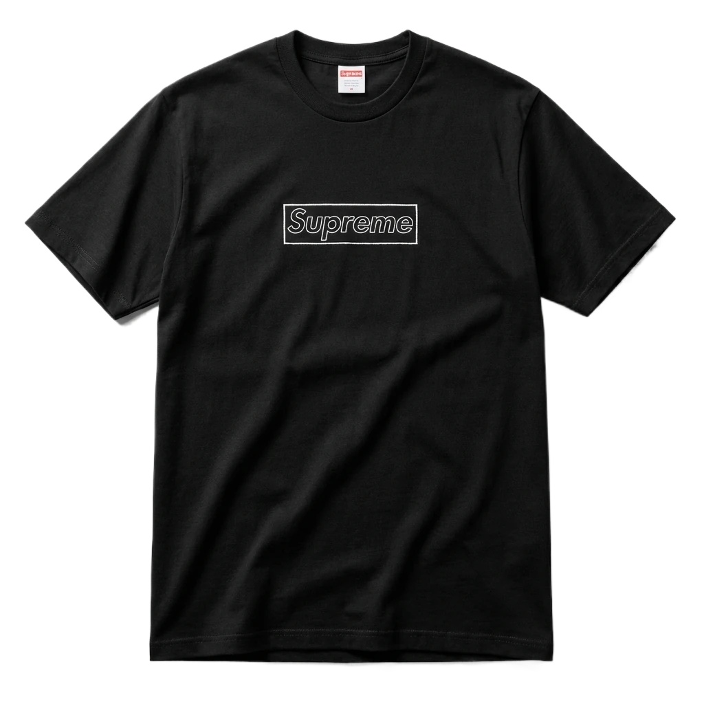 Supreme Basic Style Simple Black T-shirt