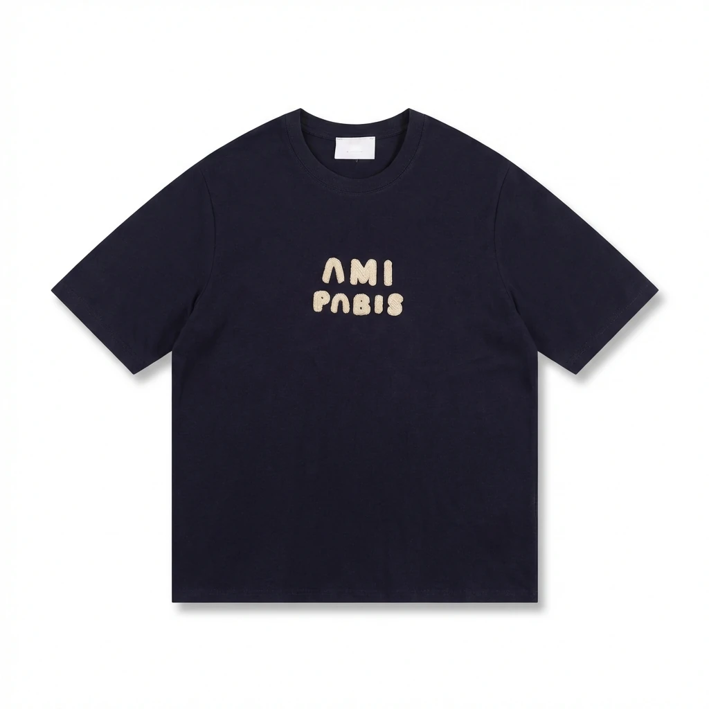 AMI Paris Alphabet Style T-shirt