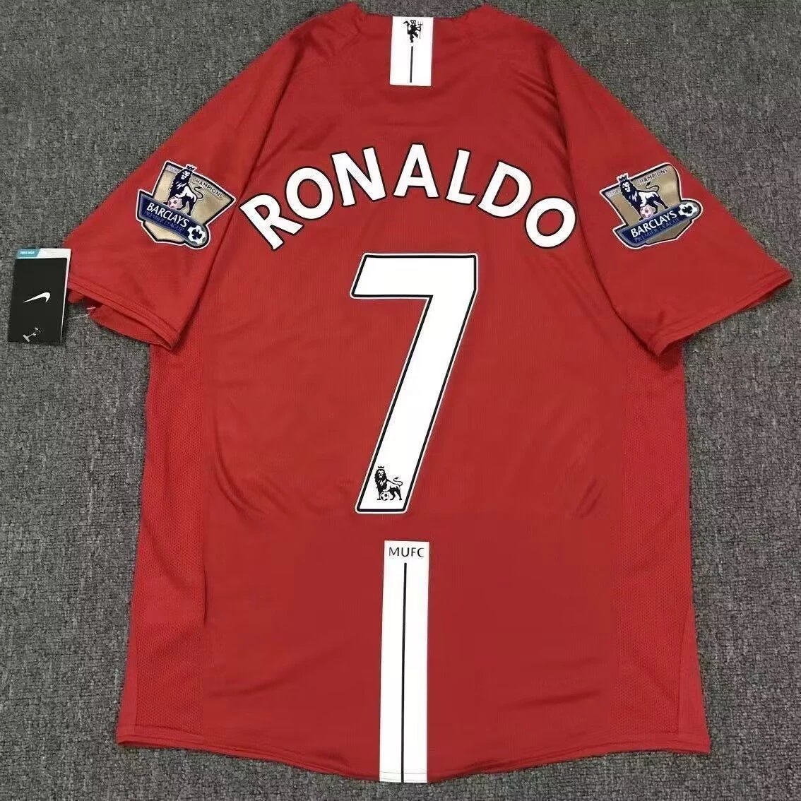 Portugal Streetwear Ronaldo #17 soccer jersey Red Portugal Football with Practical Shape