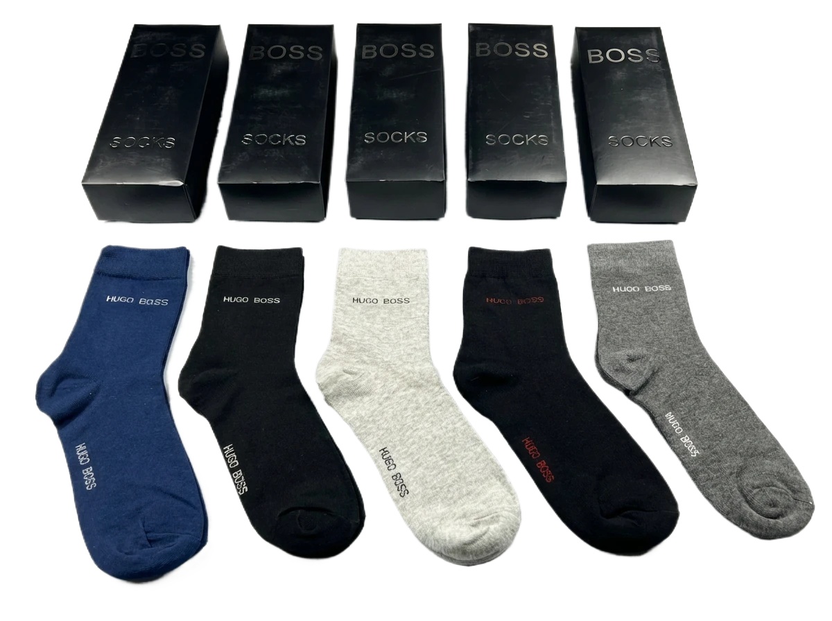 BOSS Men's Simple Style Socks (Multi - colored)