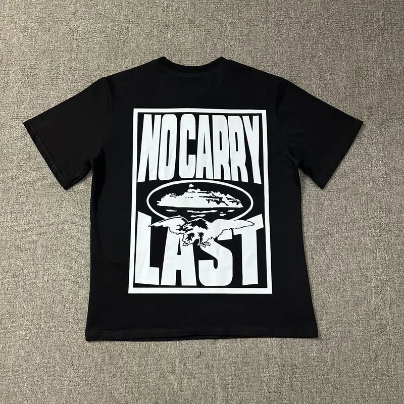 Corteiz Streetwear Logo T-shirt Black Corteiz with Logo Accent