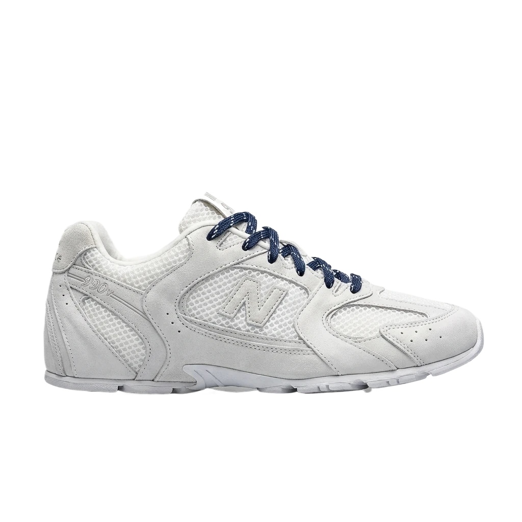 Miu Miu retro-style off-white sports shoes