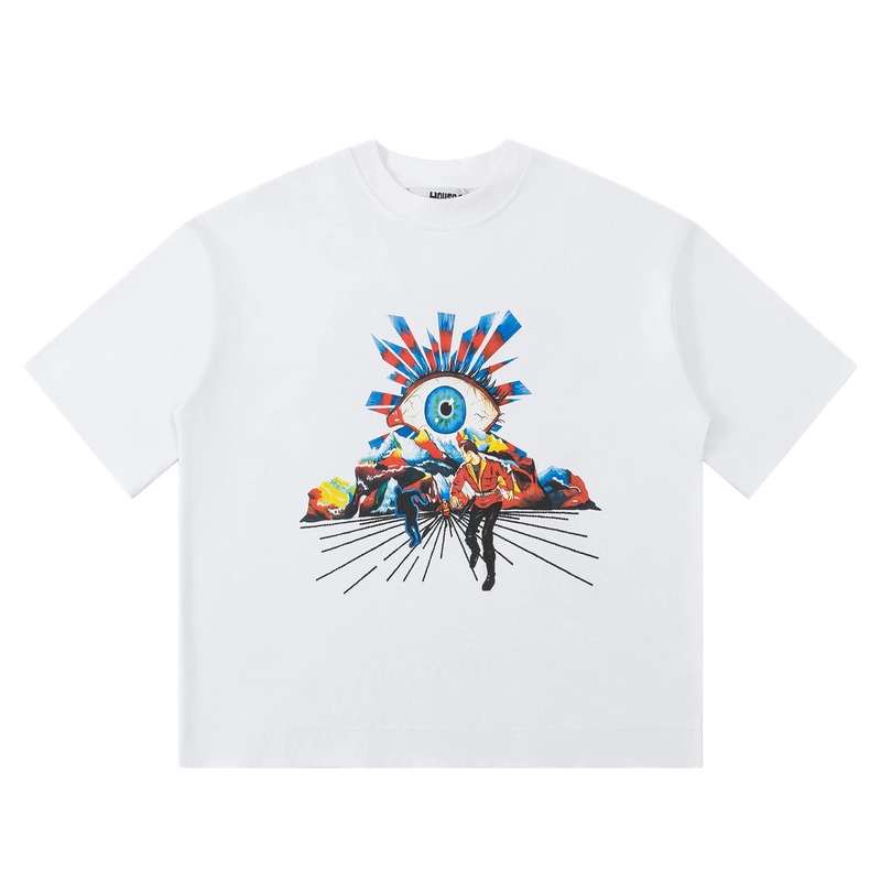 "House of Errors Trendy White T-shirt"