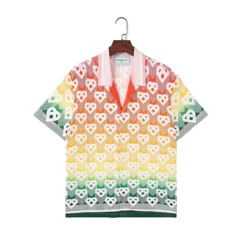 Casablanca Rainbow Gradient Style Shirt