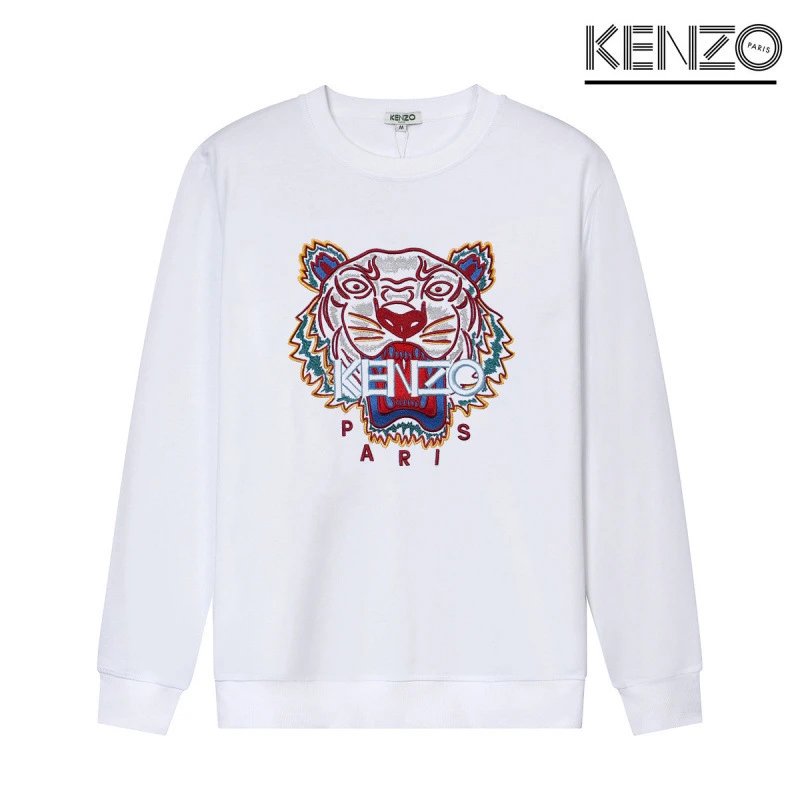 Kenzo Style Kc18 Tiger SweatShirt Clean Finish Graphic