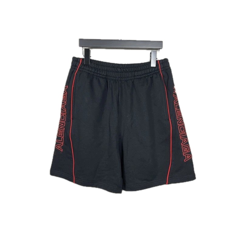 Balenciaga sporty black shorts