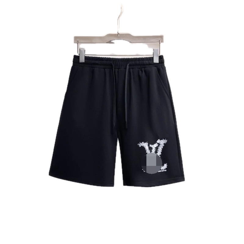 Louis Vuitton Printed Casual Black Shorts