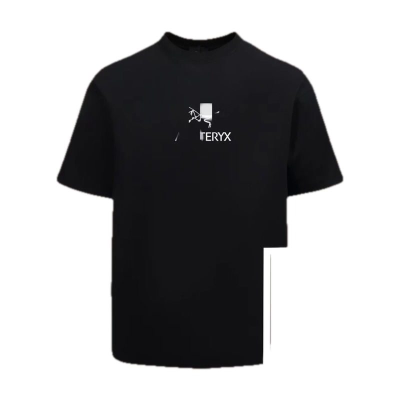 Arc'teryx Printed Street Style Black Short-sleeve T-shirt