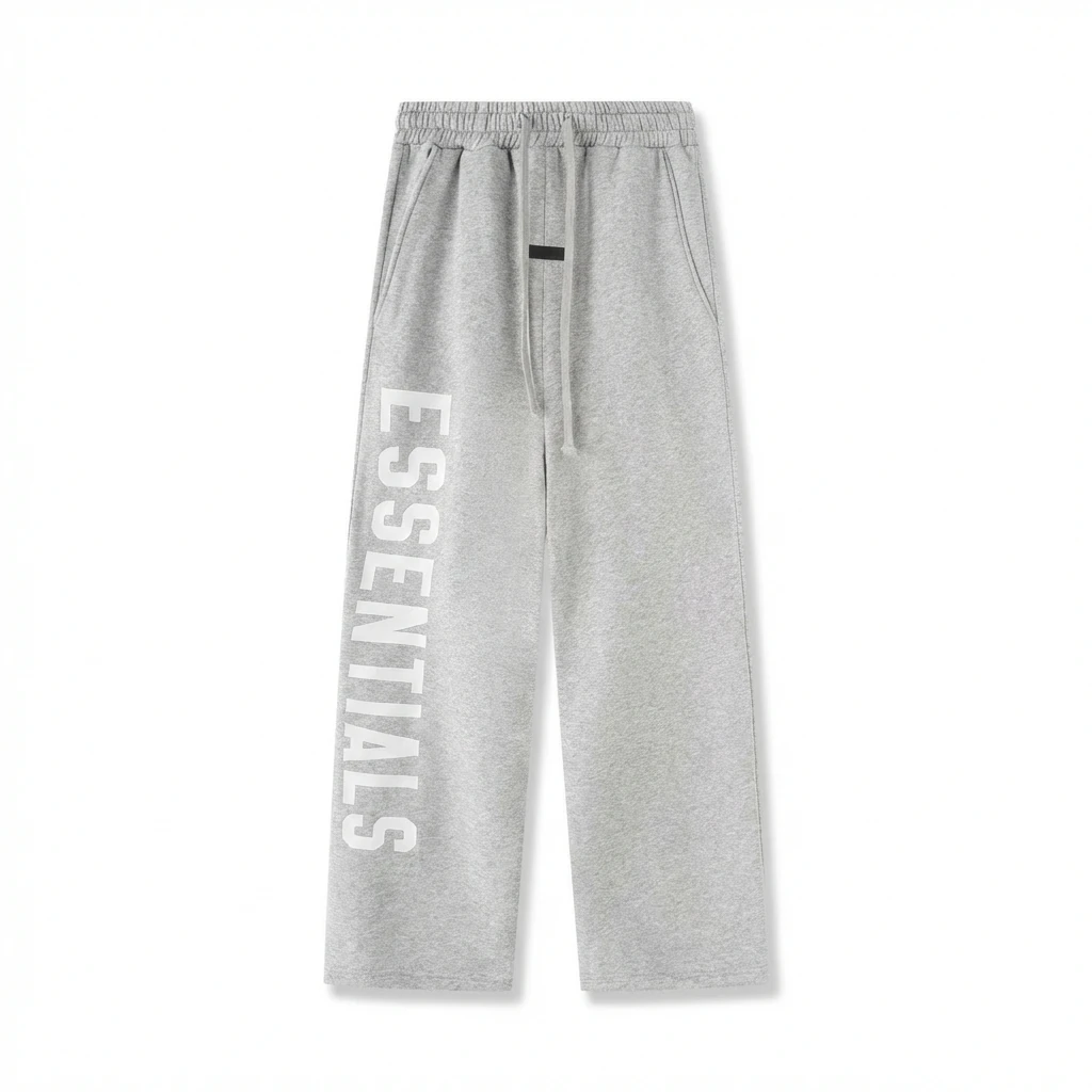 ESSENTIALS Simple Style Gray Sweatpants