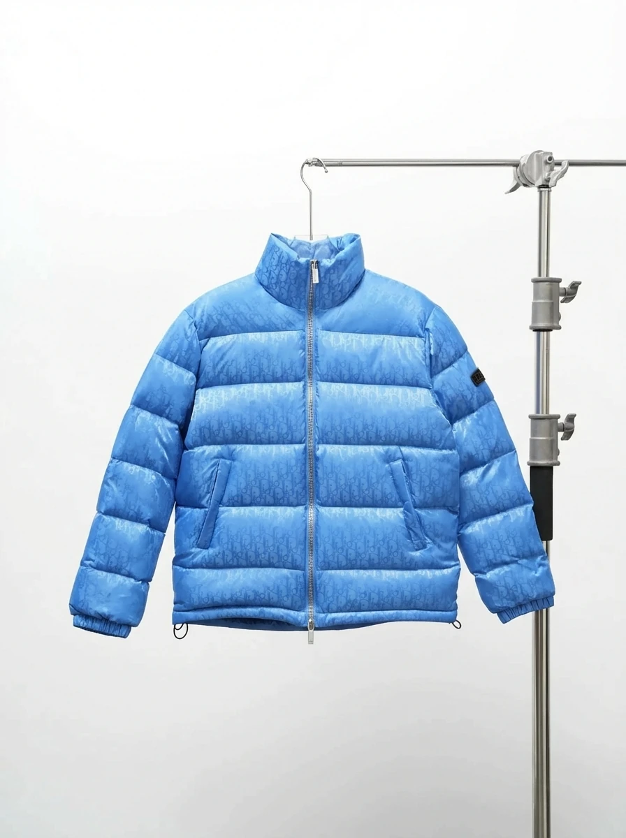 Dior down jacket fashion style blue