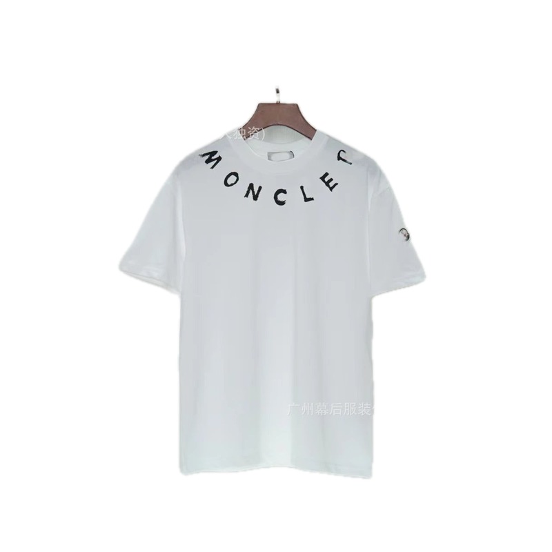 Moncler Graffiti Casual Style White Short-sleeve T-shirt
