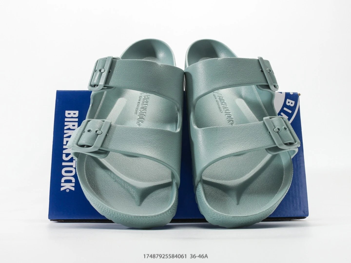 BIRKENSTOCK Arizona Casual Light Cyan Slide Sandals