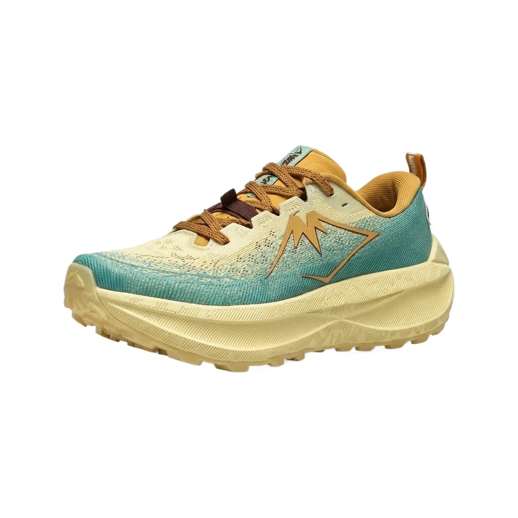 ASICS Trail Running Shoes with Blue-Yellow Gradient