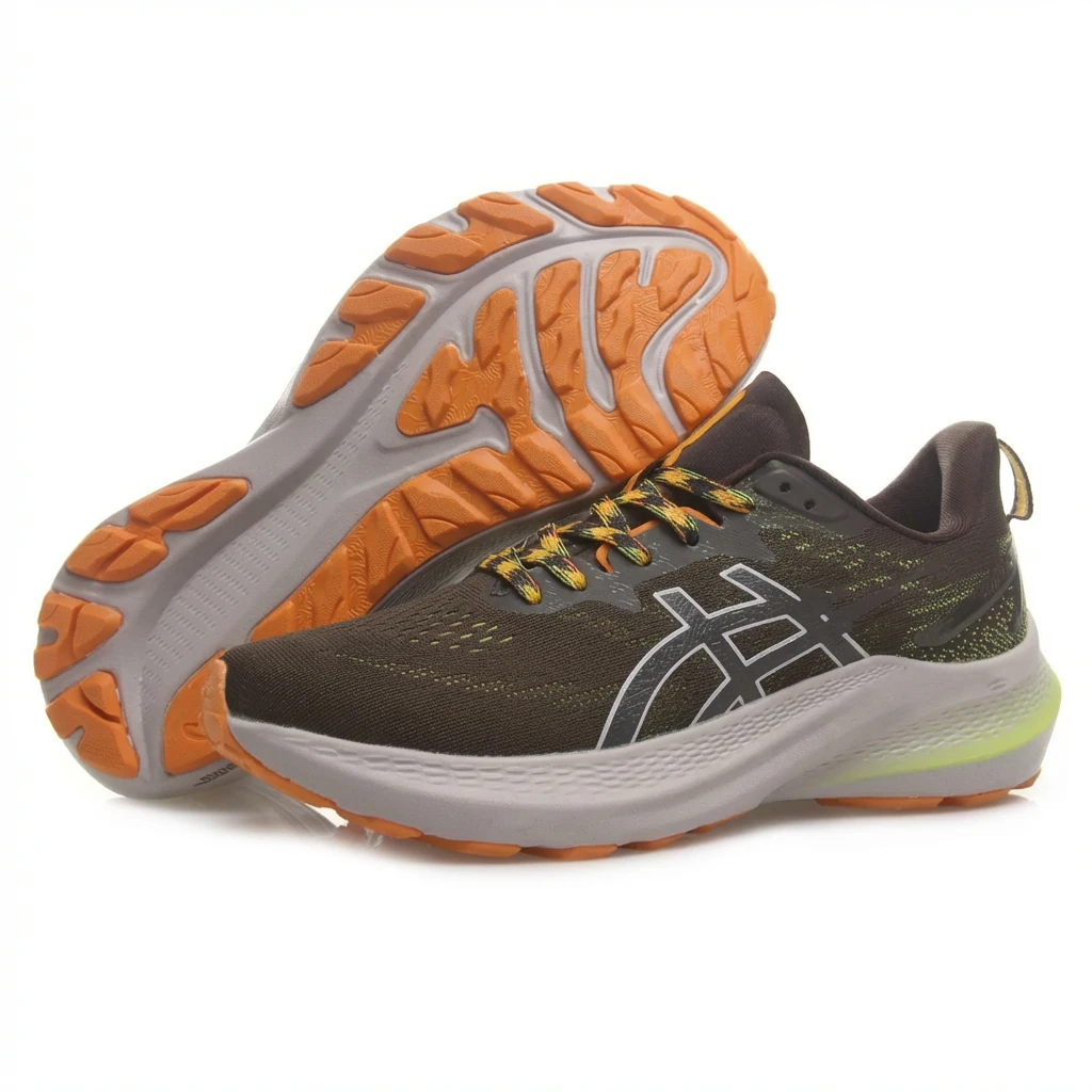 ASICS Vintage Orange-Black Running Shoes