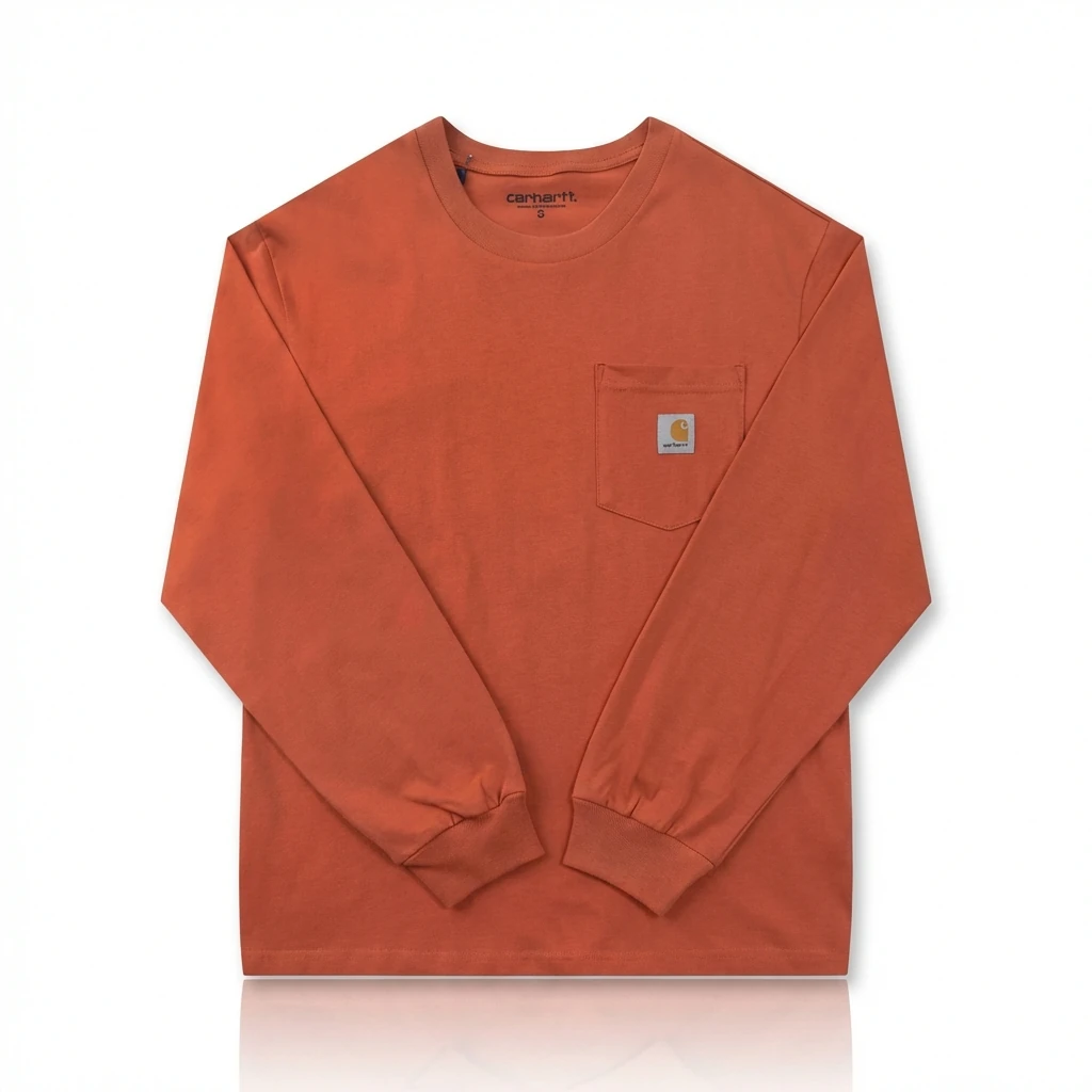 Carhartt basic orange sweatshirt