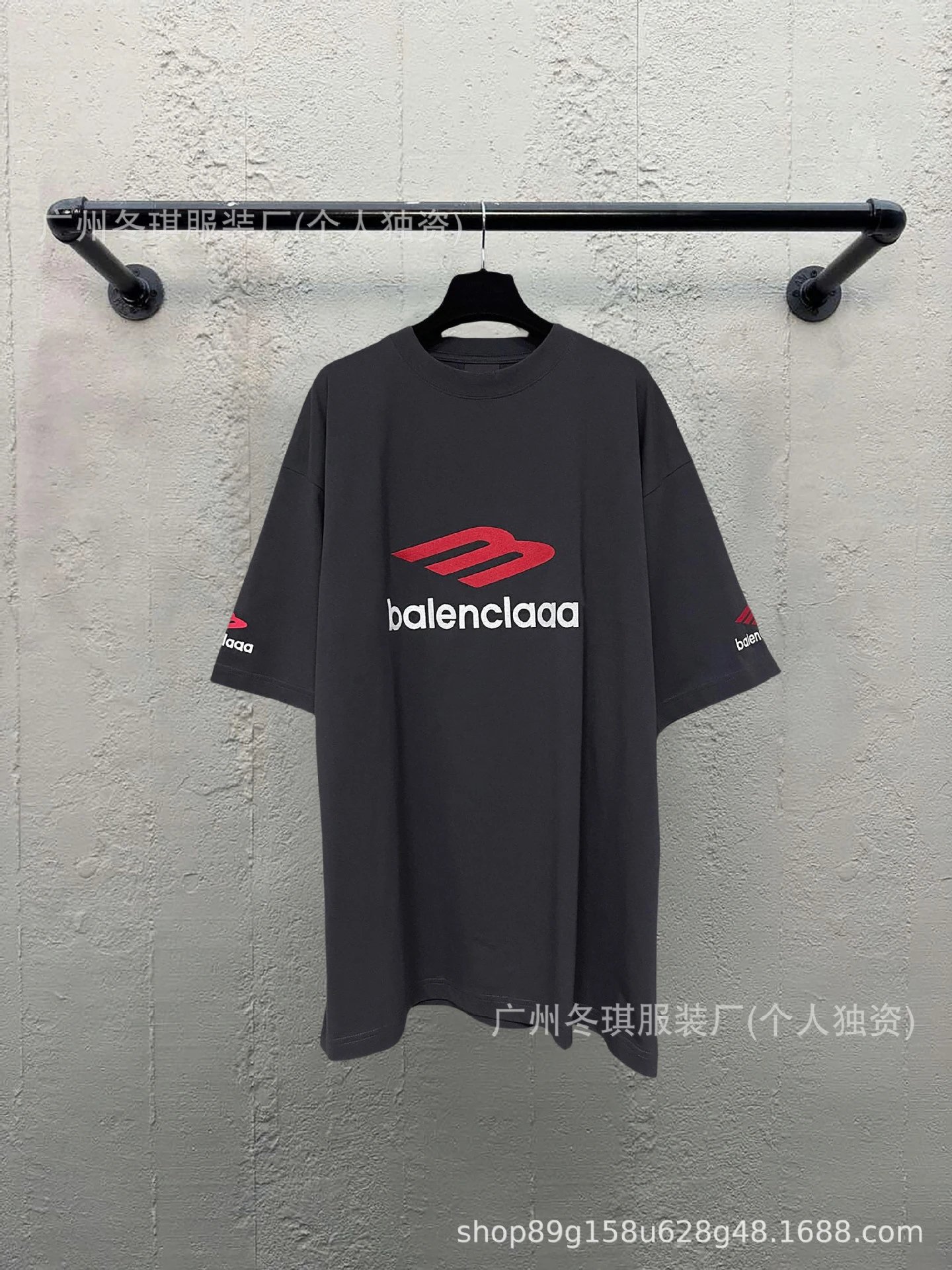 Balenciaga classic black T-shirt