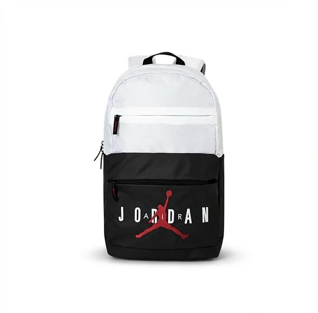 AIR JORDAN Black and White Sports Backpack