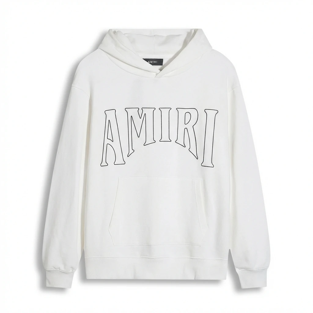 AMIRI Alphabet Style White Sweatshirt