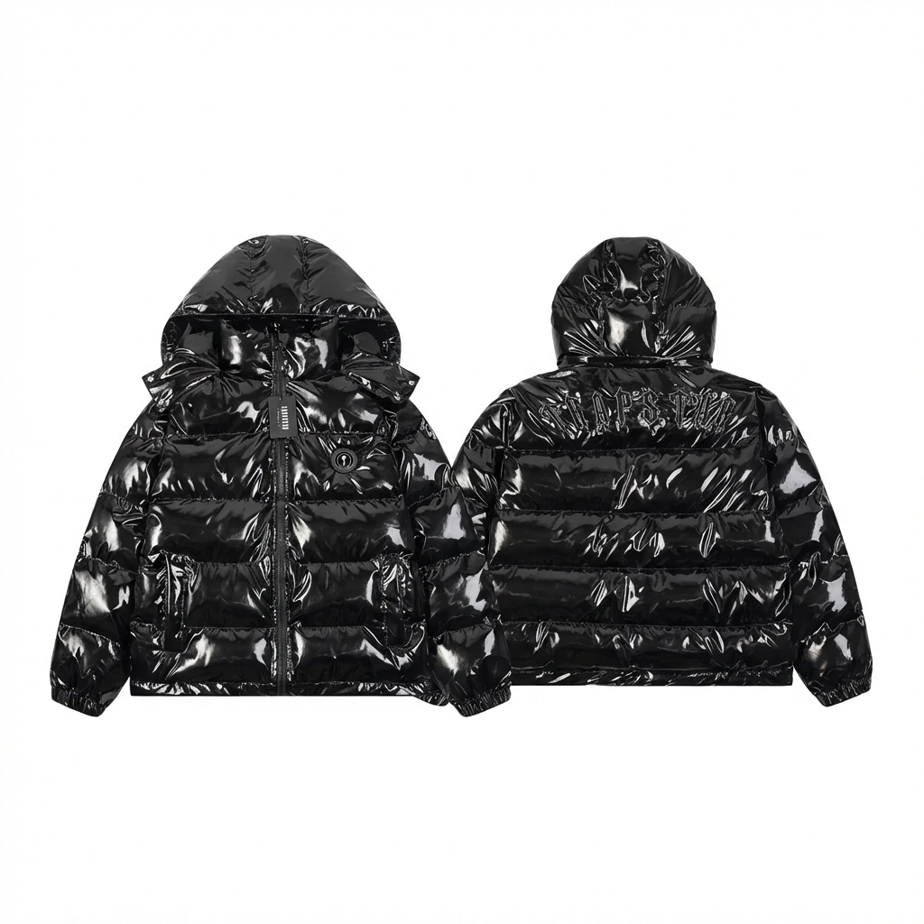 Trapstar Black Trendy and Cool Down Jacket
