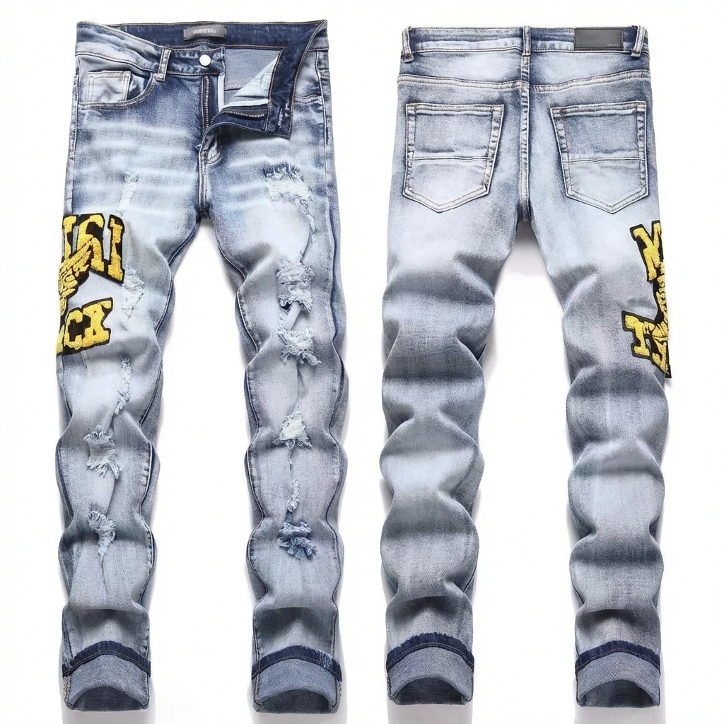 AMIRI ripped trendy jeans