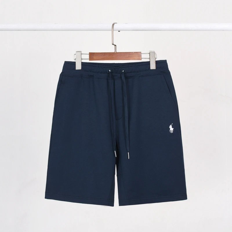 Ralph Lauren Streetwear Sweat shorts Gray Drawstring Small with Logo Accent