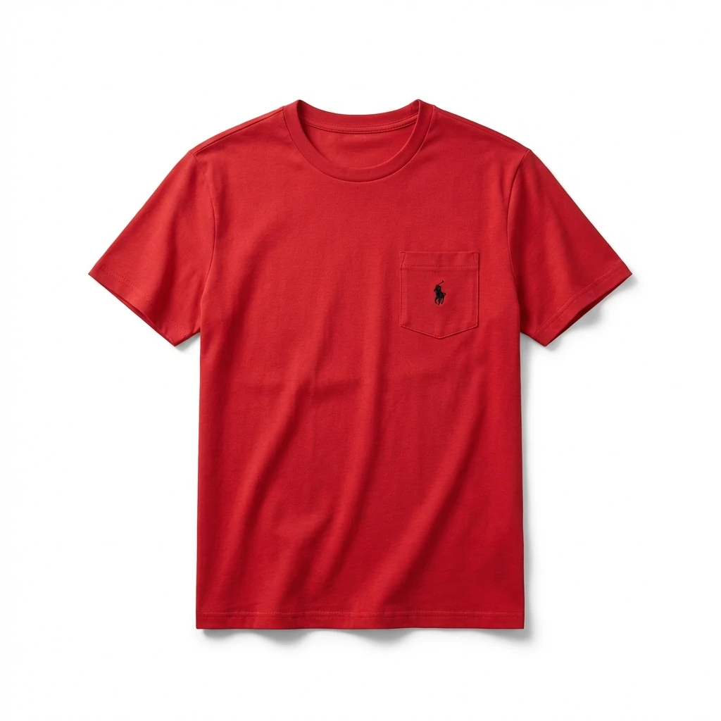 Ralph Lauren Polo Simple Style Red T-shirt