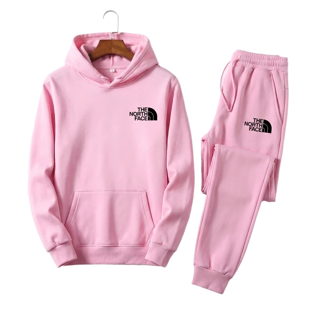 The North Face casual style pink suit