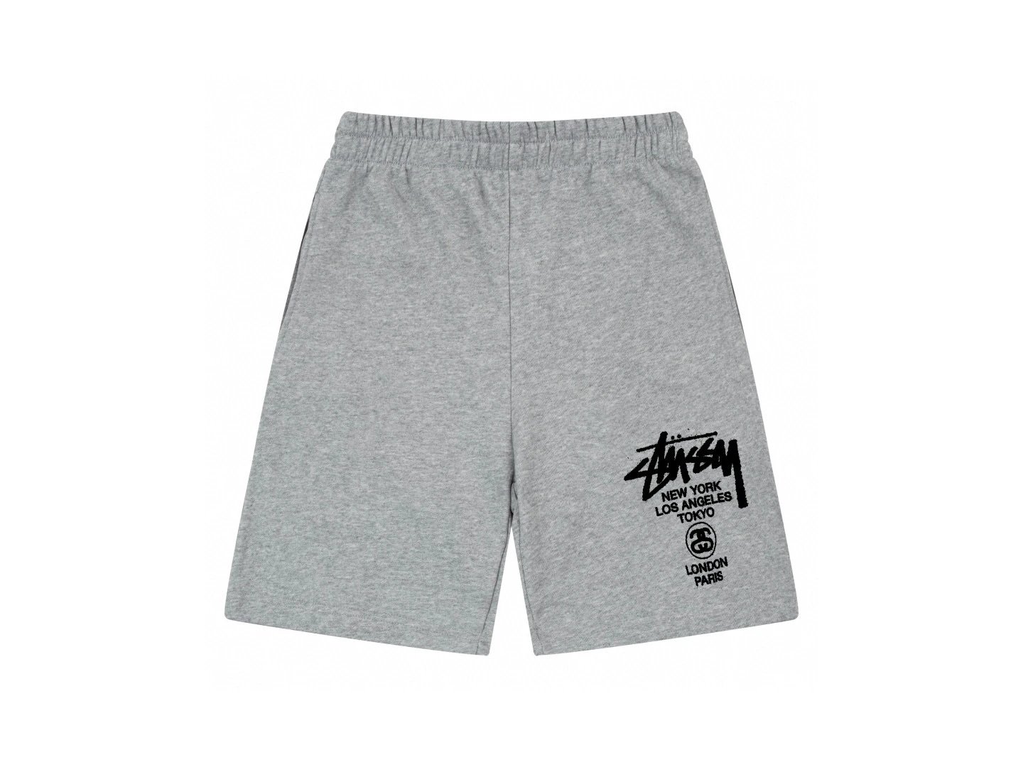 Stussy classic casual gray shorts