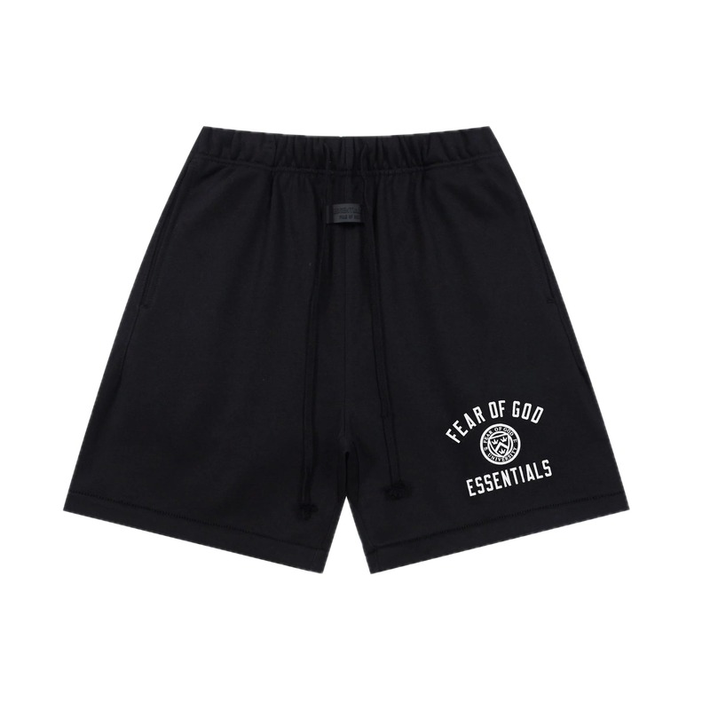 ESSENTIALS minimalist style black shorts
