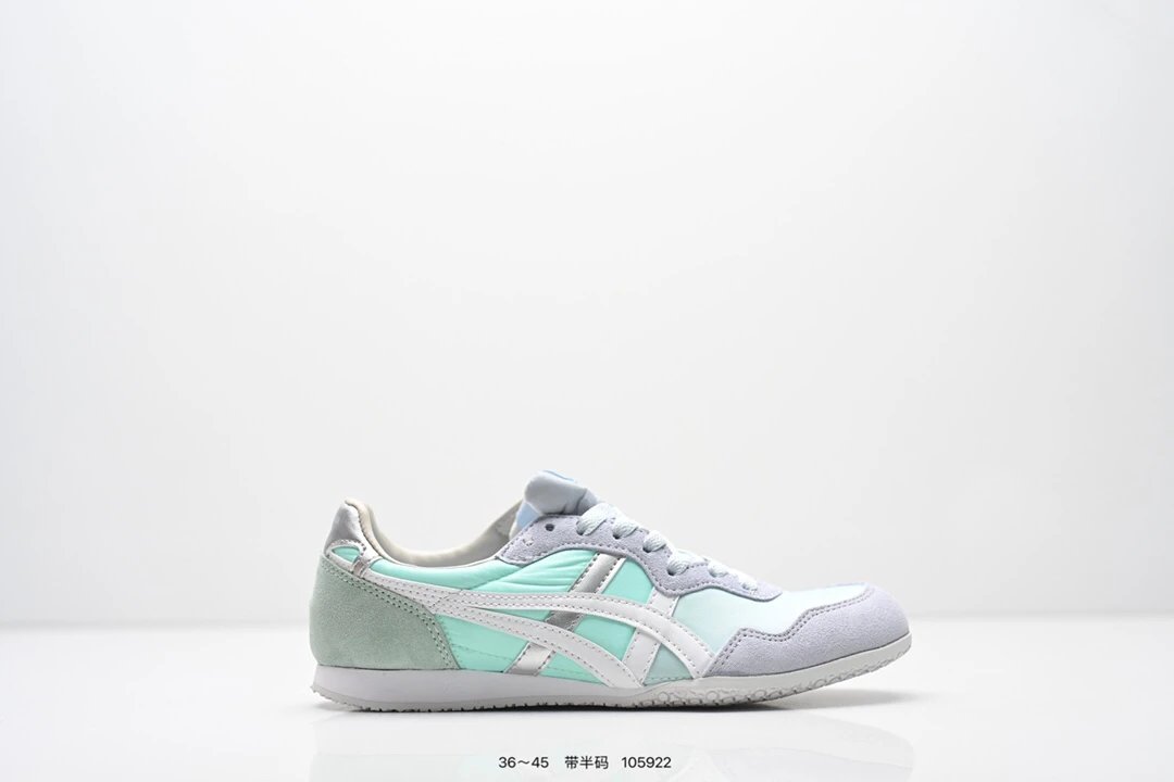 Tiger of Onitsuka retro light blue sports shoes