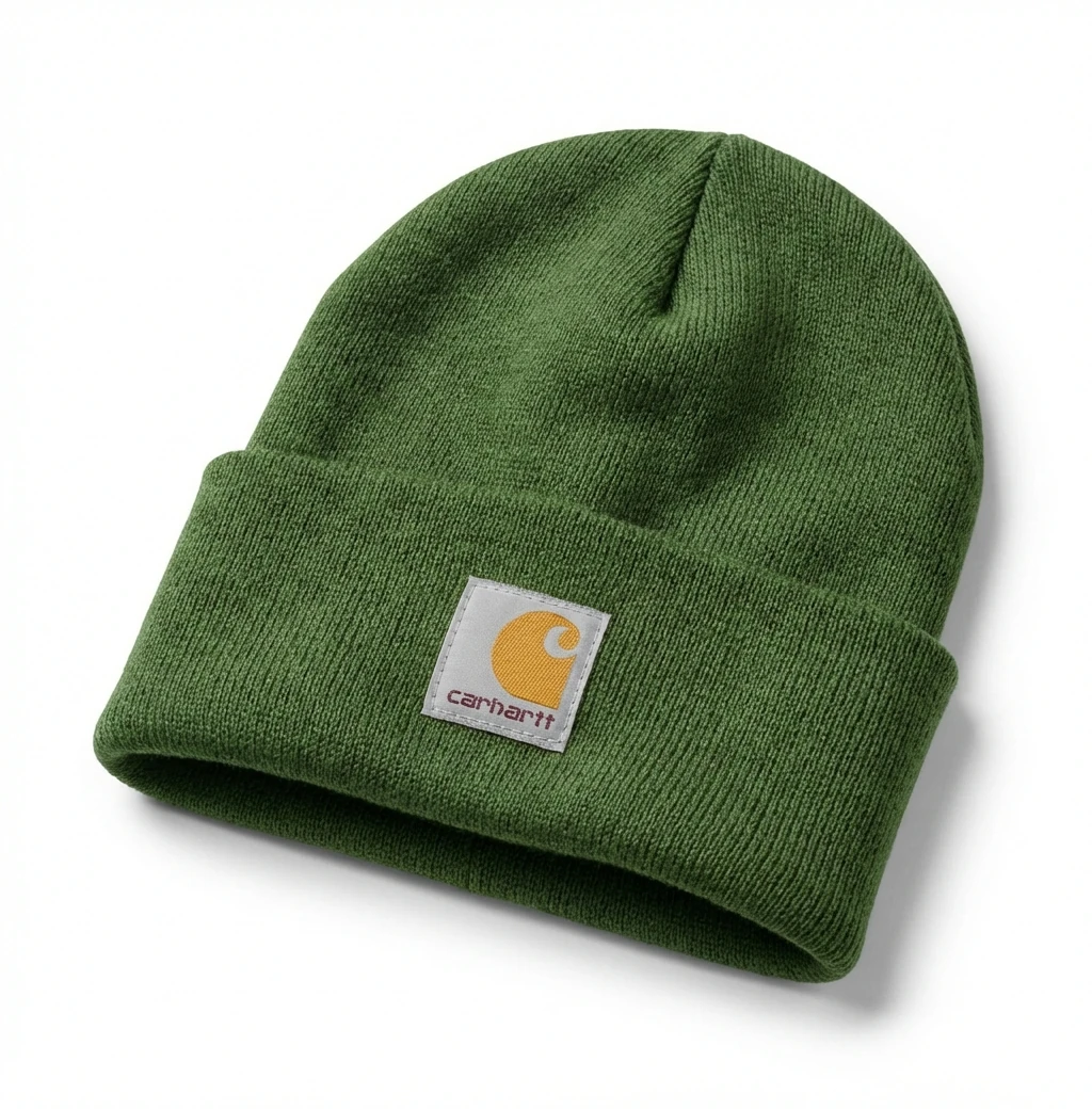 Carhartt classic green beanie