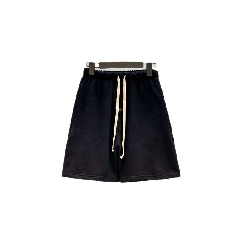 ESSENTIALS Basic Black Shorts