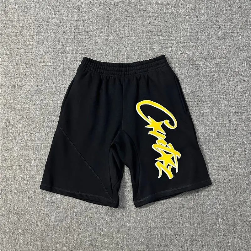 Corteiz Trendy Black Shorts