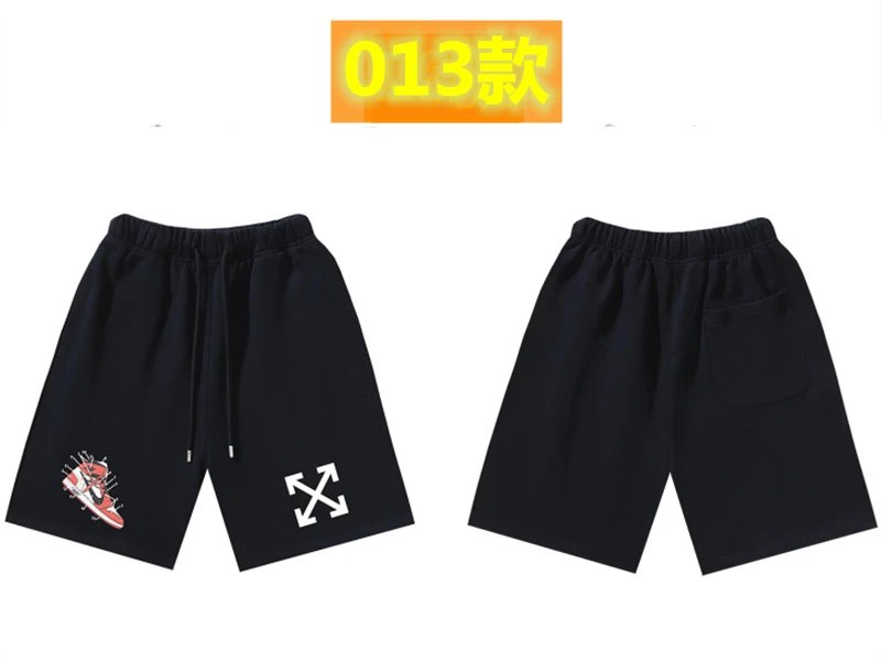 Off-White Style 013 Trendy Cool Black Shorts