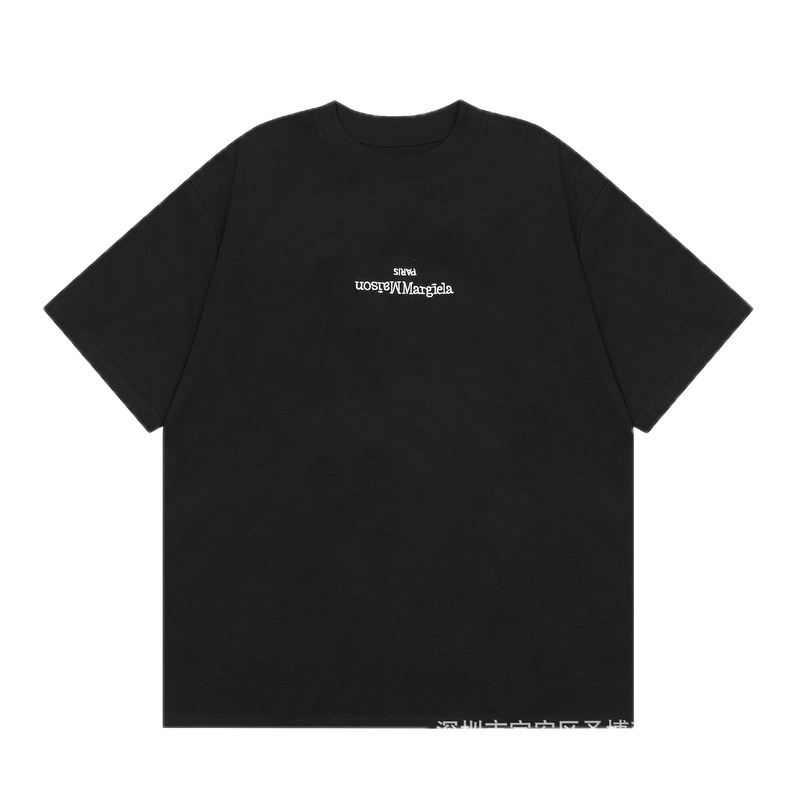 Maison Margiela Reverse Lettering High Street Black T-Shirt