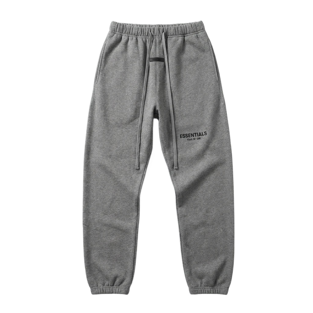 ESSENTIALS simple style dark gray sweatpants