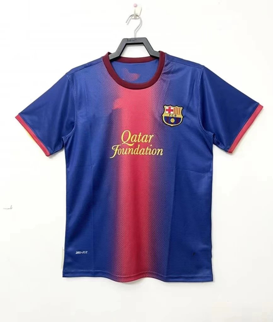 Barcelona Gift Ready Retro soccer jersey Blue Red Barcelona with Fresh Pattern