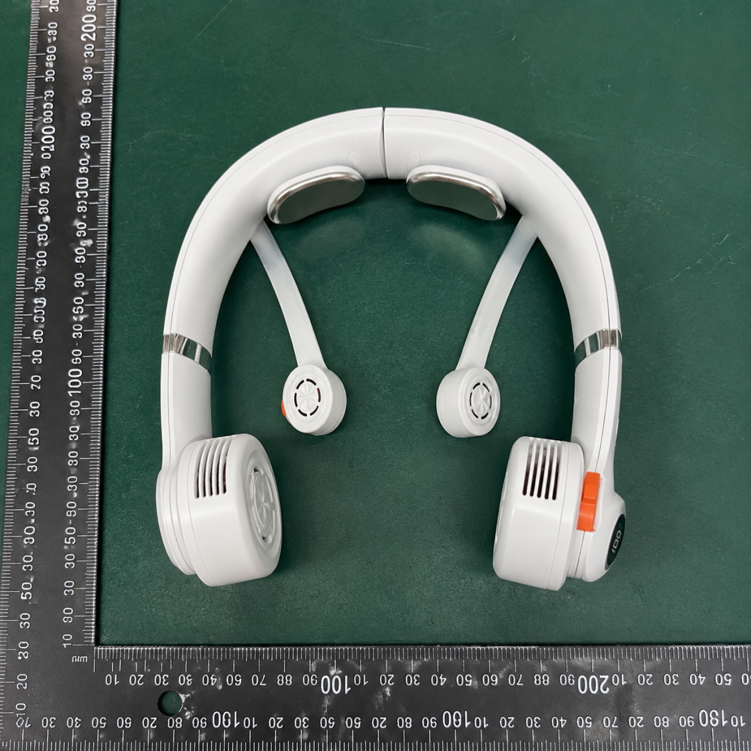 Wearable Neck Fan With White Standard Version For Wearable Airflow QC photo