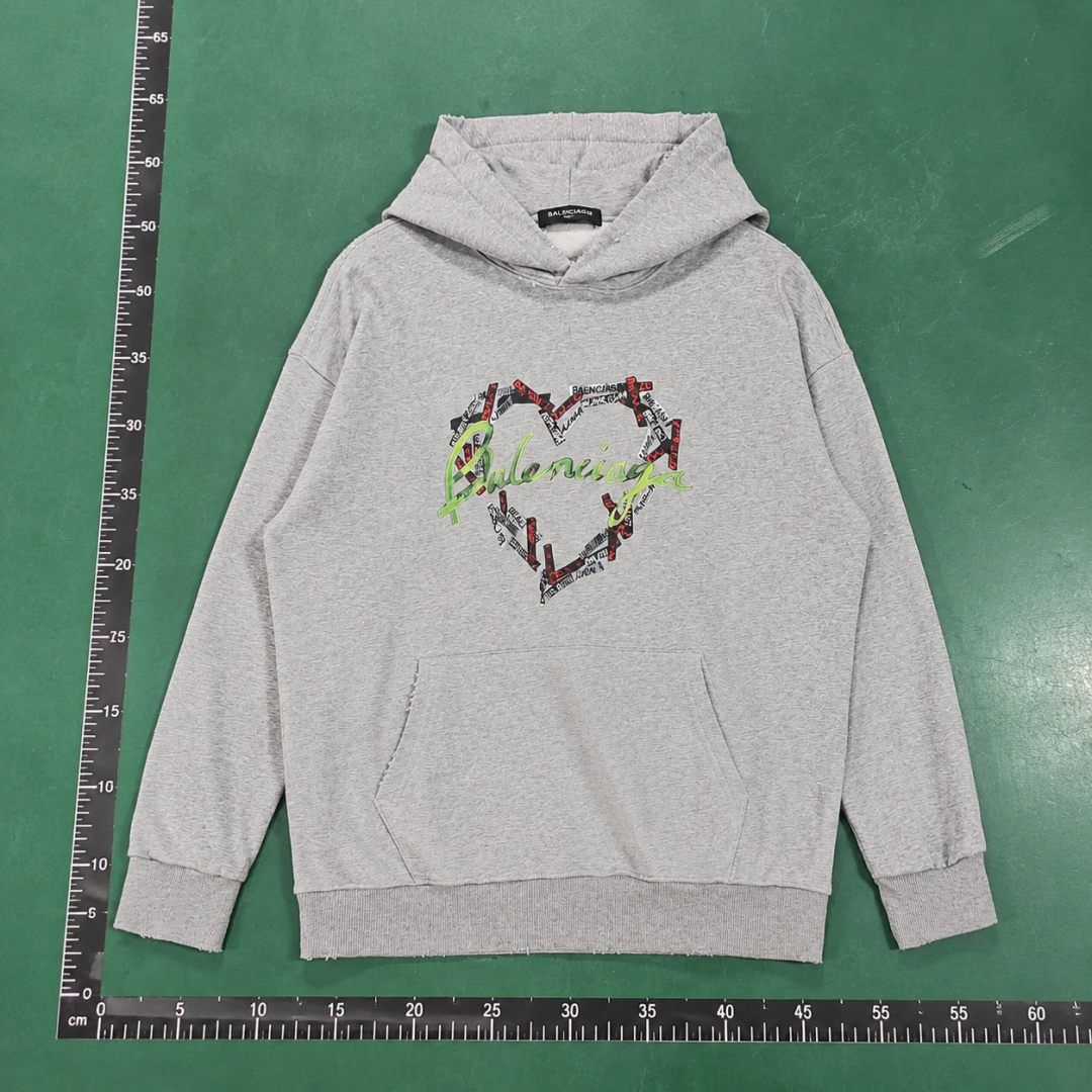 Photo Ready Broken Hearts Hoodie Relaxed Shape QC photo