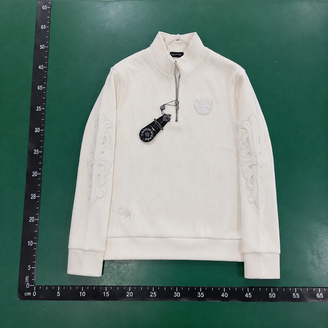 Quarter Zip Sweatshirt by Arc'teryx with Cream Quarter Zip Pullover with QC photo