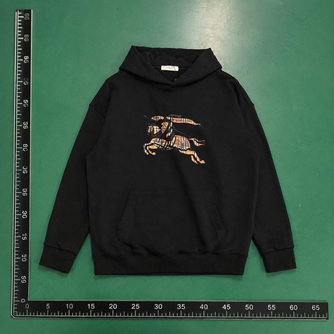 Daily Wear Burberry Hoodie Logo Detail QC photo