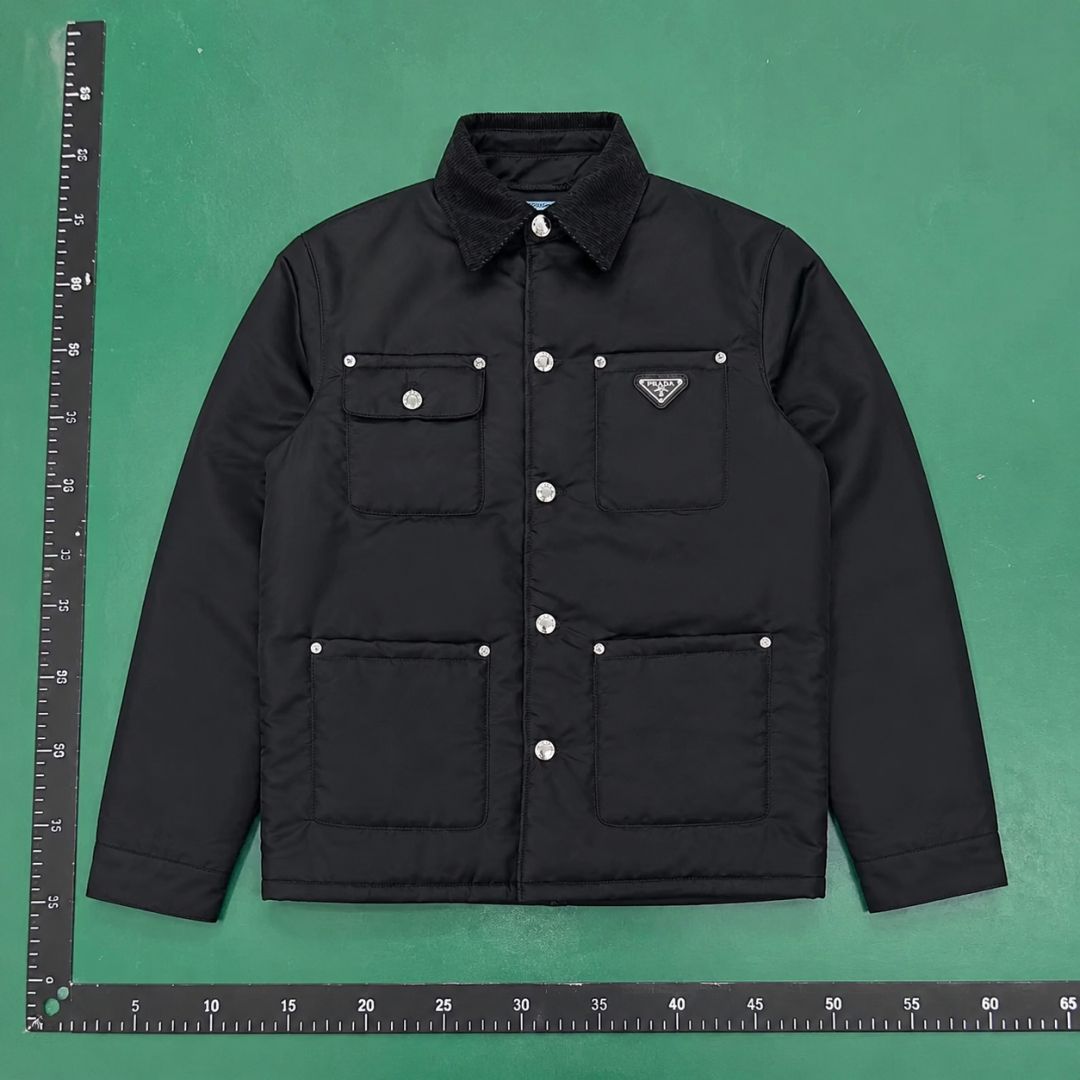 Prada Layering Utility Work Jacket with triangle logo QC photo