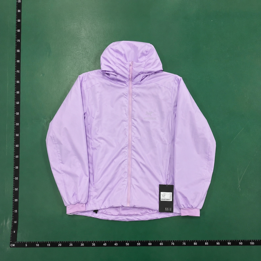 Arc'teryx Lilac Lightweight Shell Jacket with soft pastel finish QC photo