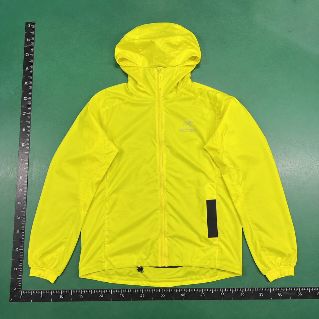 Neon Yellow High-Visibility Shell Jacket by Arc'teryx - Outdoor Edit QC photo