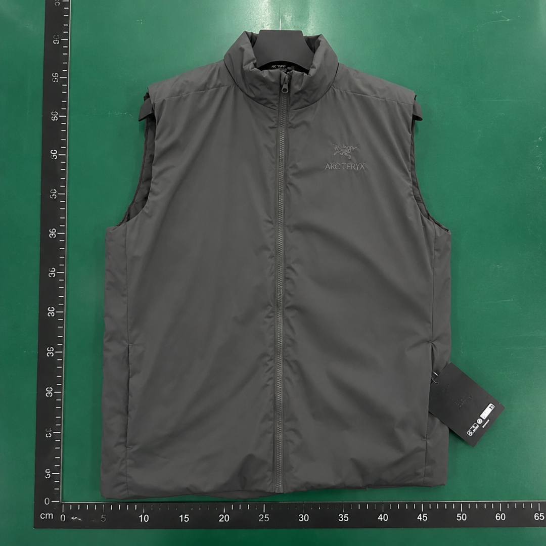 Arc'teryx Technical Shell Vest Wardrobe Edit in Gray QC photo