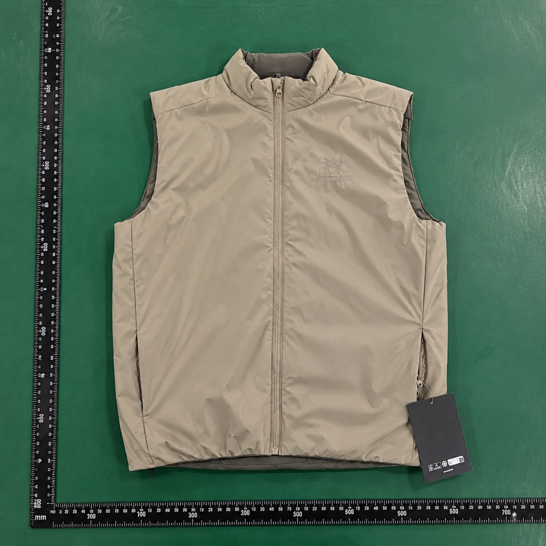 Arc'teryx Technical Shell Vest - high collar for commuter QC photo