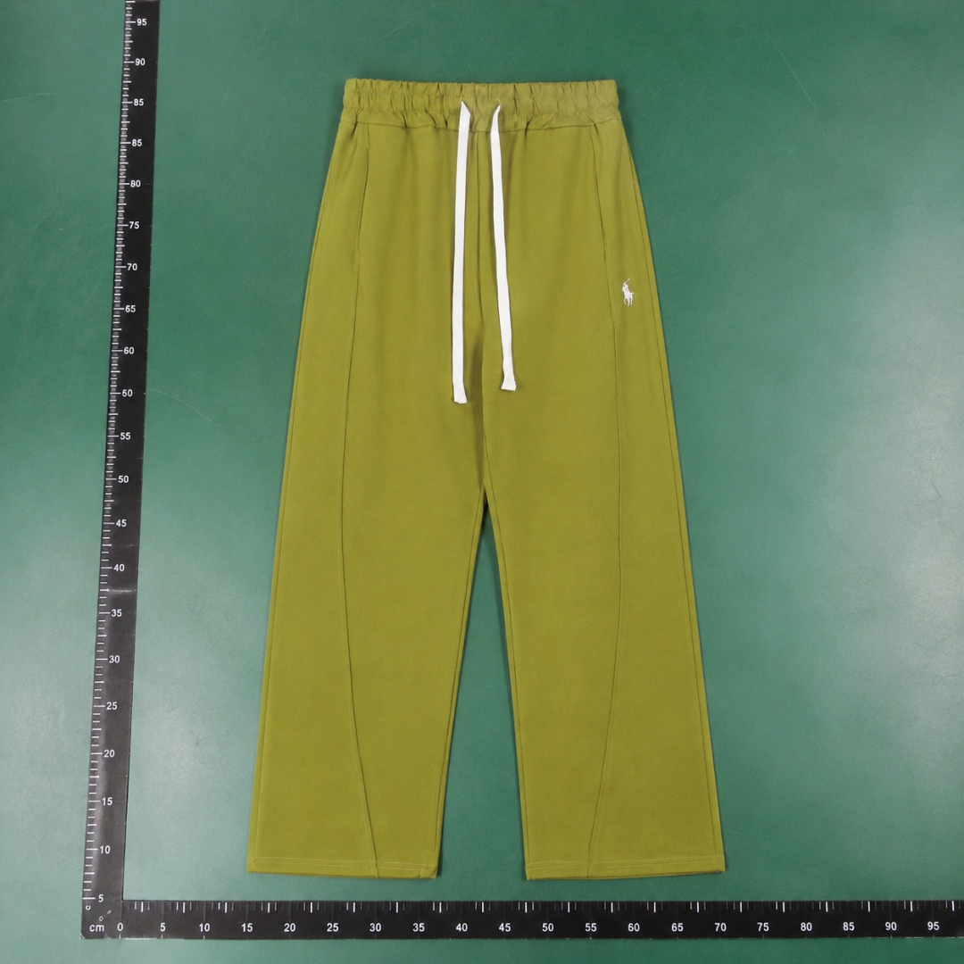 Olive RalphLauren Drawstring Casual Pants - Streetwear Edit QC photo